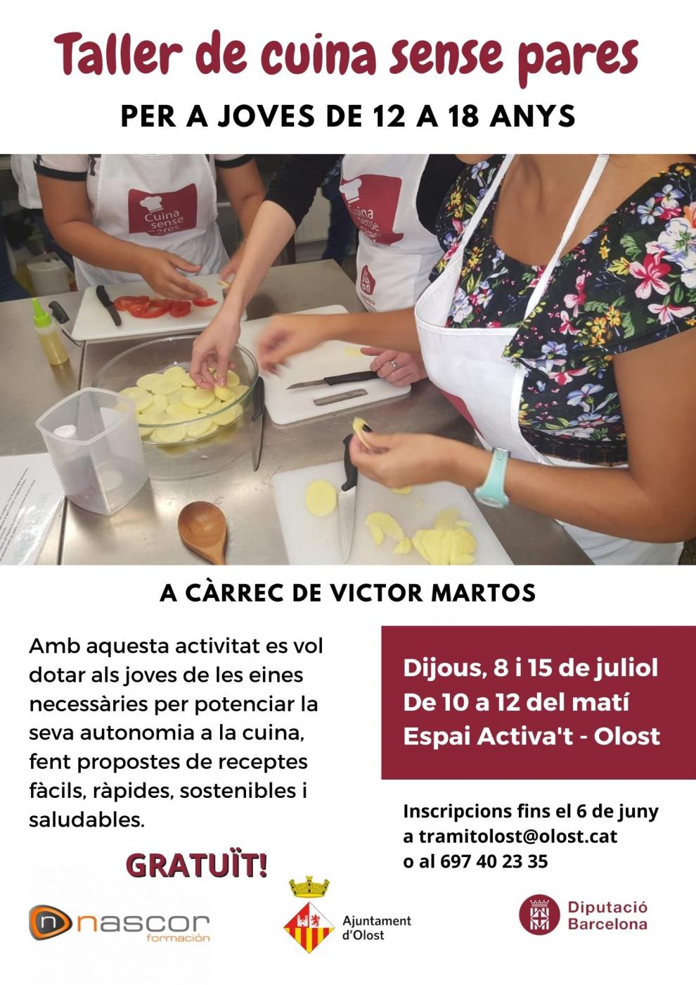 Taller de cuina sense pares